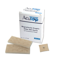 AcuTop® Magnetische Ohrkugeln, silber
